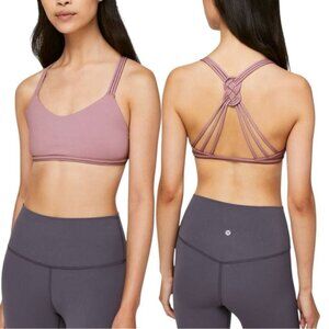Lululemon Love Knot Bra Vintage Mauve Size 4 Light Support
